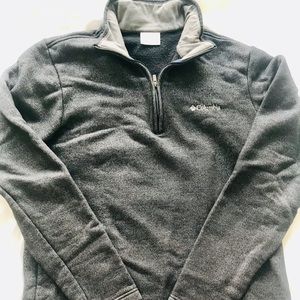 Fleecelined Columbia Quarter Zip Pullover